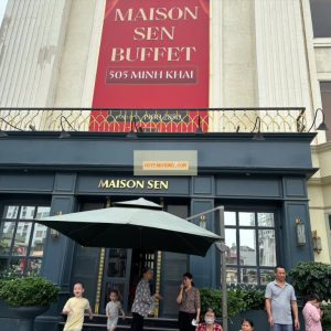 Phong thủy Maison Sen Buffet Minh Khai tọa 339.721° tại Hà Nội